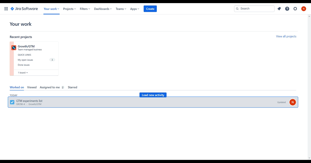 How to add a comment in Jira screenshot