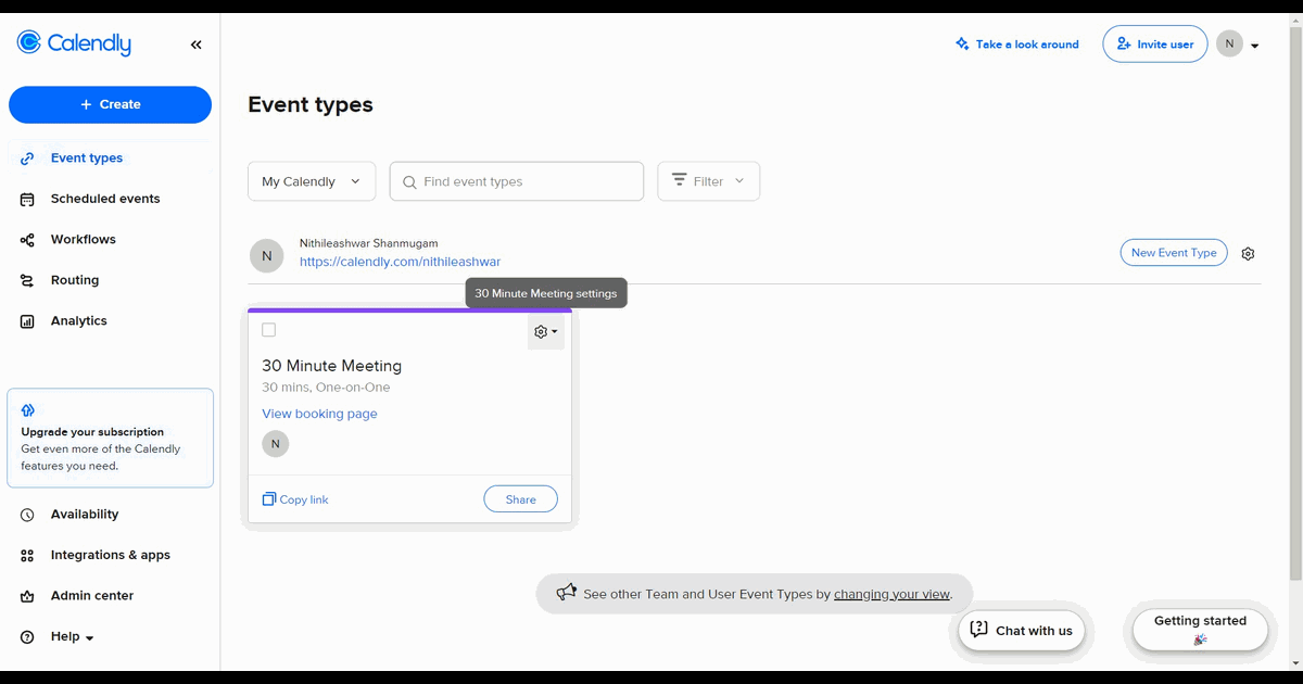 How to add reminders to attendees in Calendly screenshot