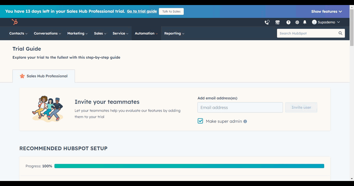 How to Create and Edit Sequences in HubSpot screenshot