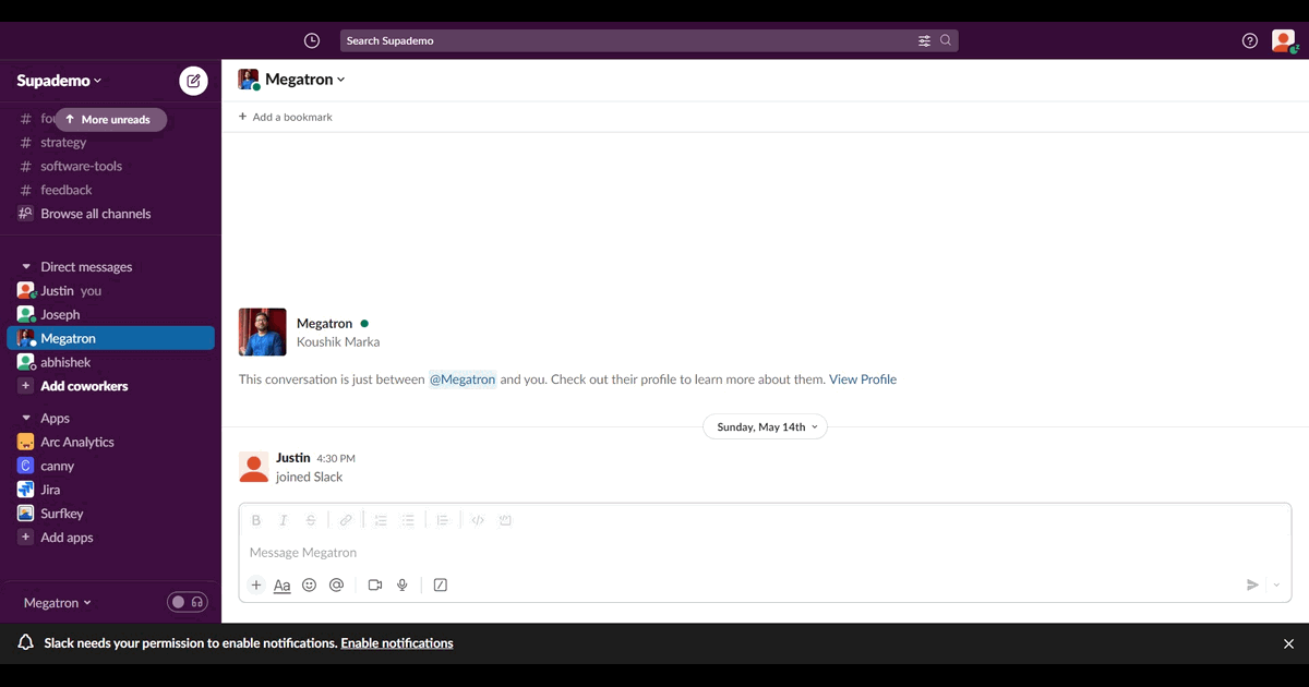How to make custom emojis in Slack screenshot