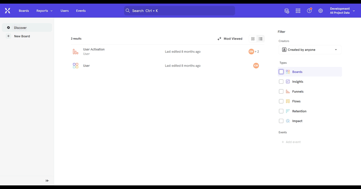 How to turn dark mode in Mixpanel screenshot