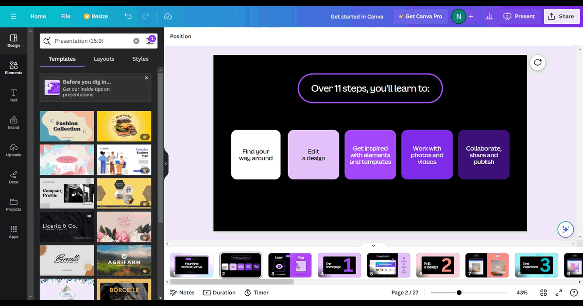 How to add a texture to a design in Canva screenshot