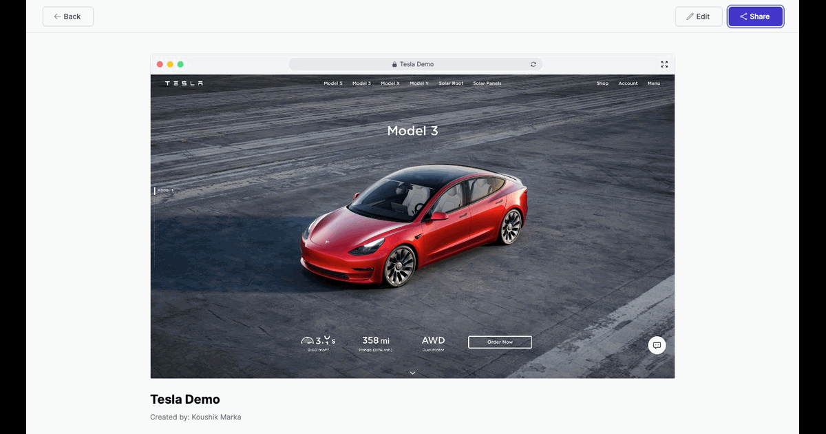 How to embed Supademo on Bubble screenshot