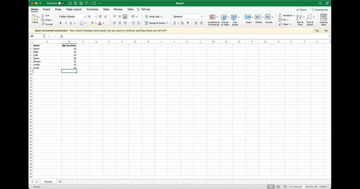 How to remove duplicates in Microsoft Excel screenshot