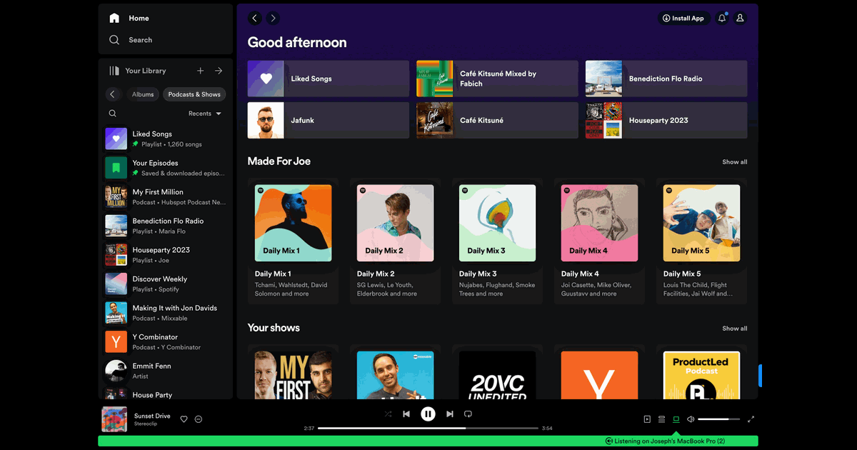 How to embed Spotify on Notion screenshot