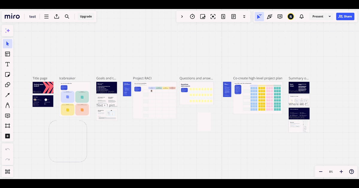 How to export a Miro board screenshot