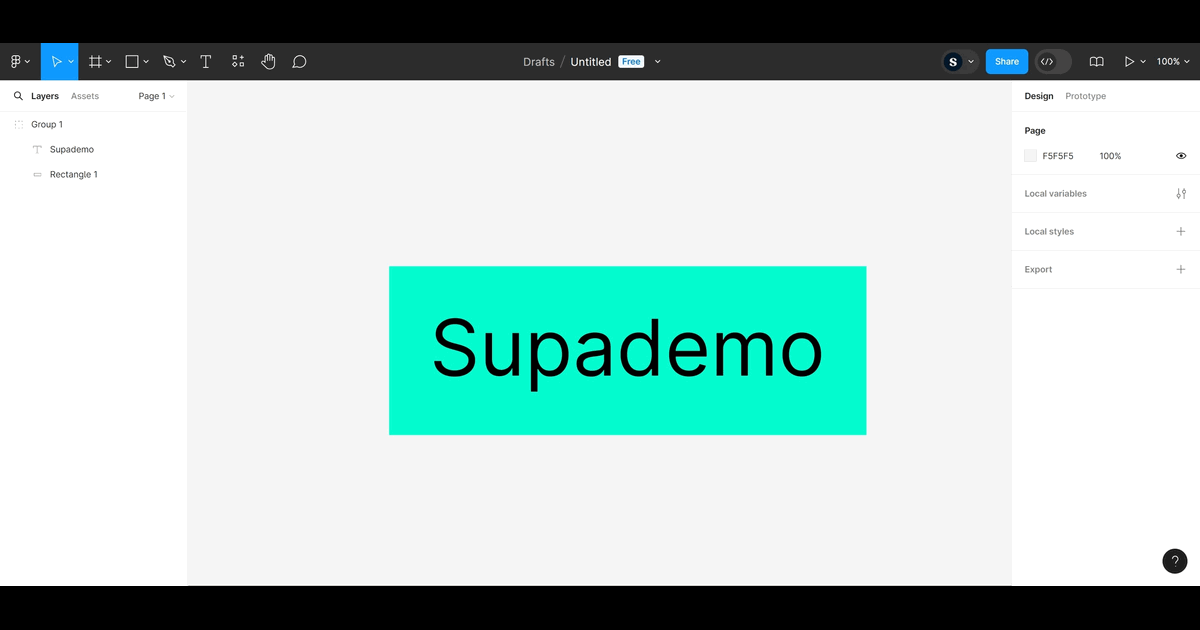 How to Duplicate in Figma screenshot