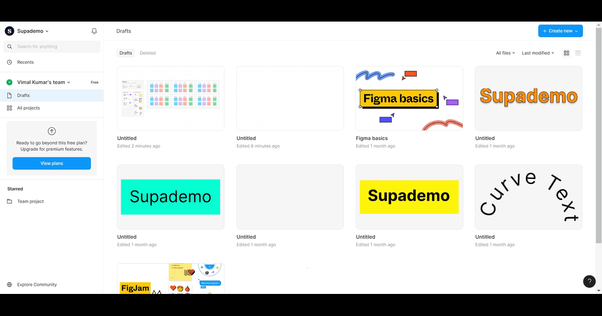 How to Access Free Figma Templates screenshot