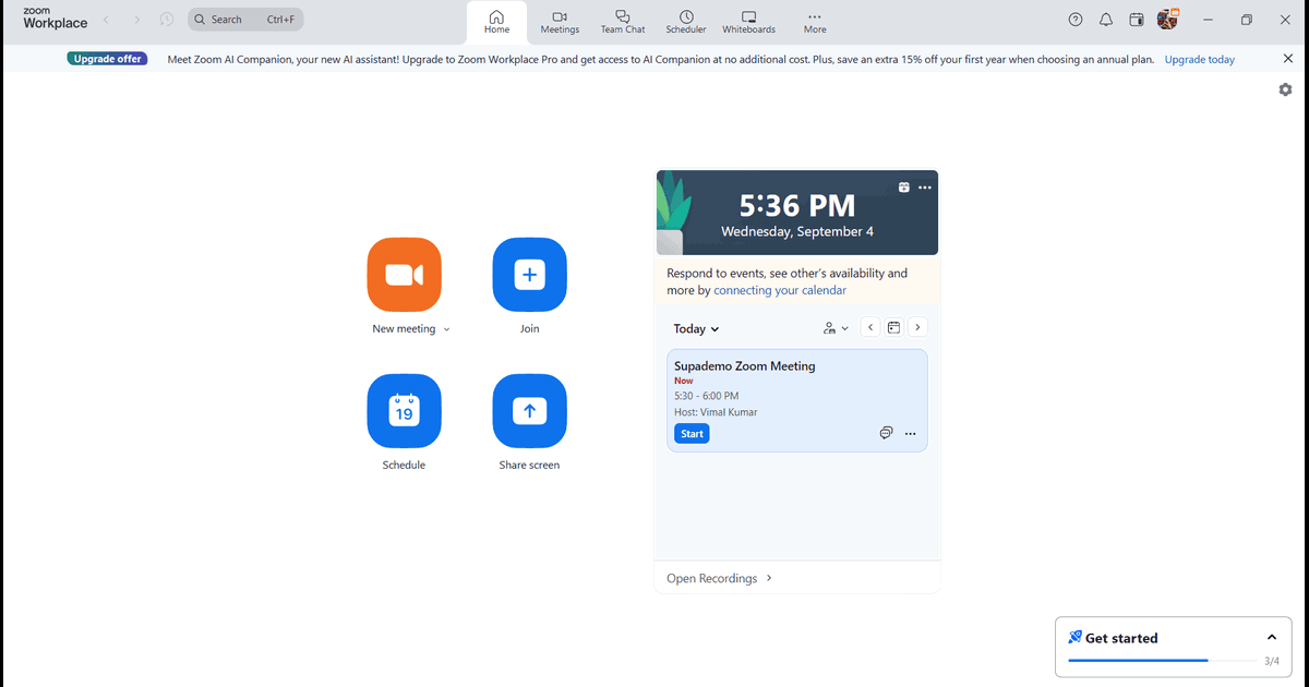 How to Send a Zoom Invite screenshot