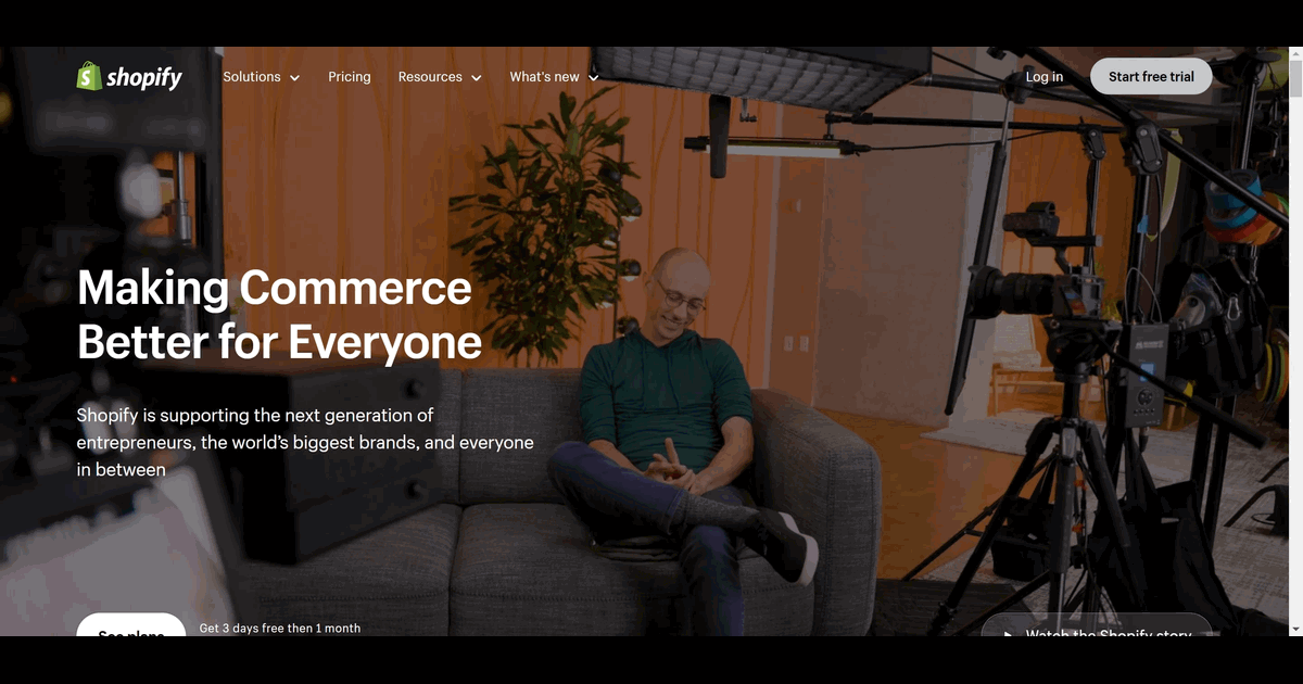 How to Create a Shopify Account screenshot