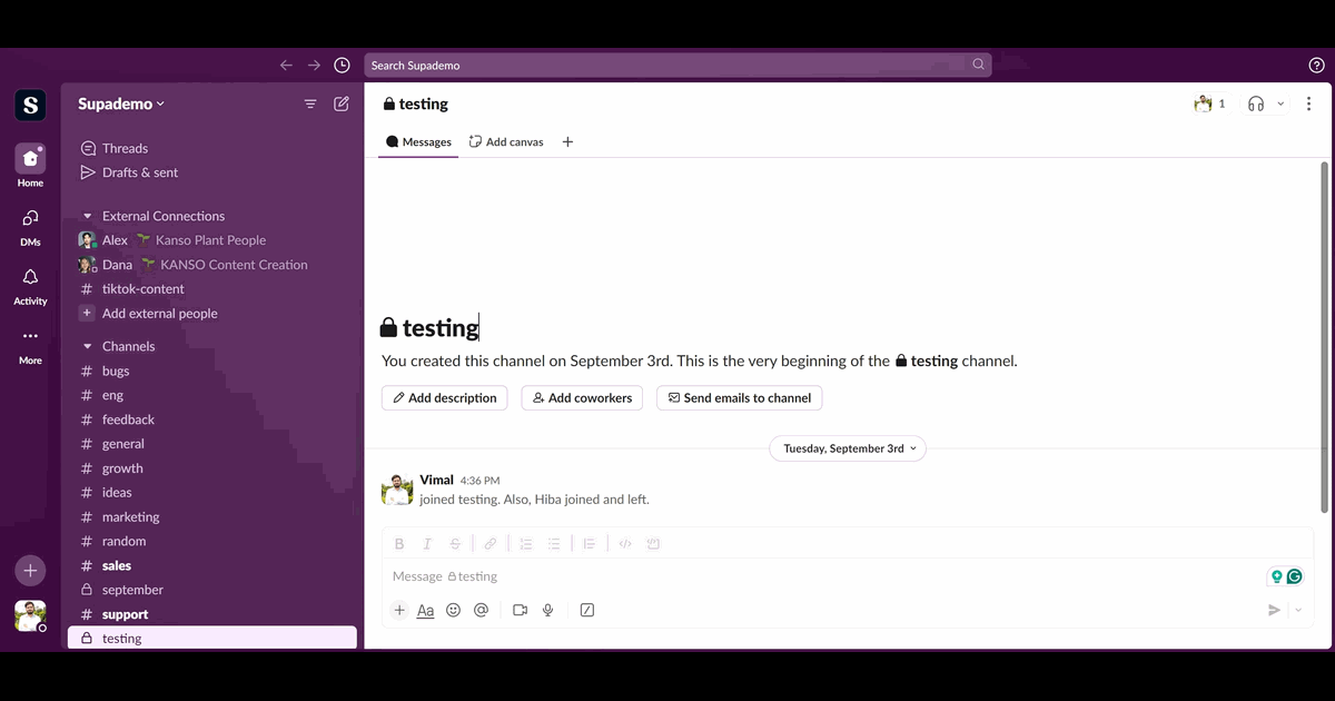 How to Make Slack Active screenshot