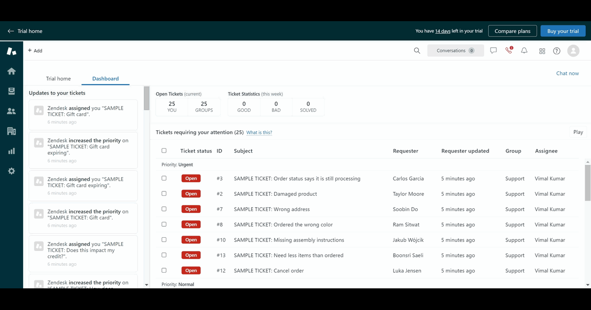 How to Create a Macro in Zendesk screenshot