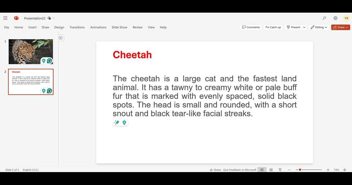 How to Make PowerPoint Slides Vertical screenshot