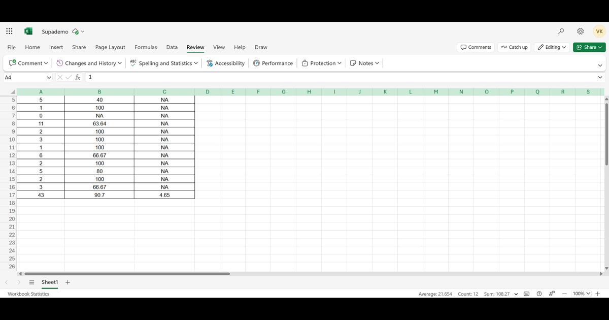How to Unhide All Rows in Excel screenshot