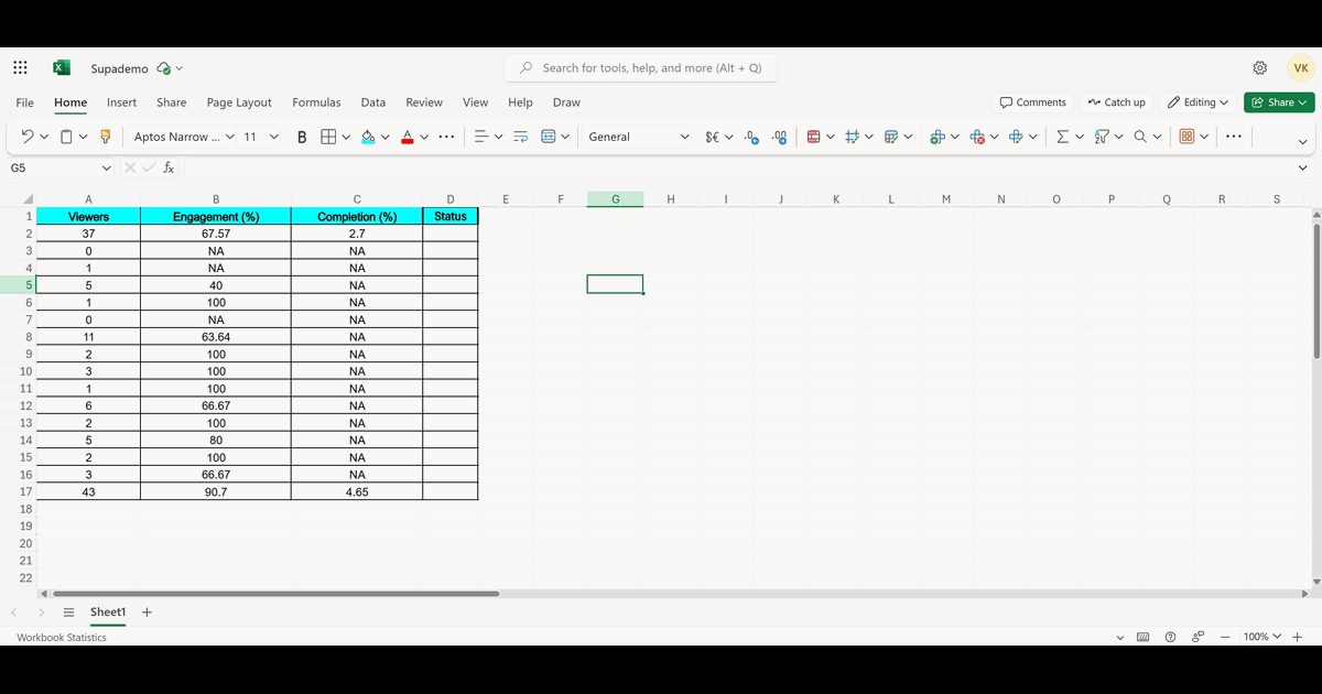 How to Add a Dropdown List in Excel screenshot