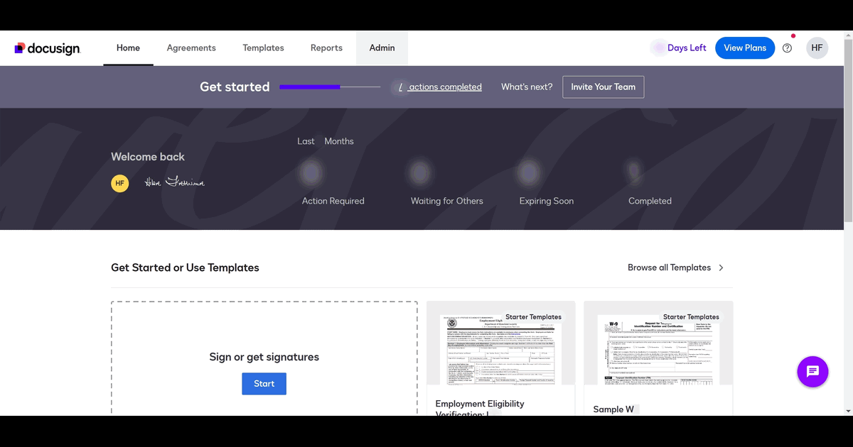 How to Delete Your DocuSign Account screenshot