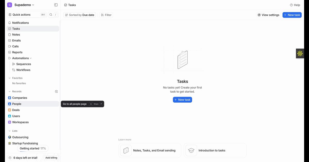 How to Use Comments and Mentions in Attio screenshot