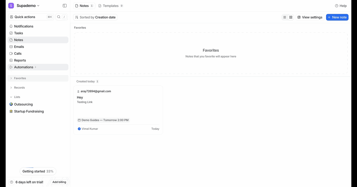 How to Create Automations in Attio screenshot