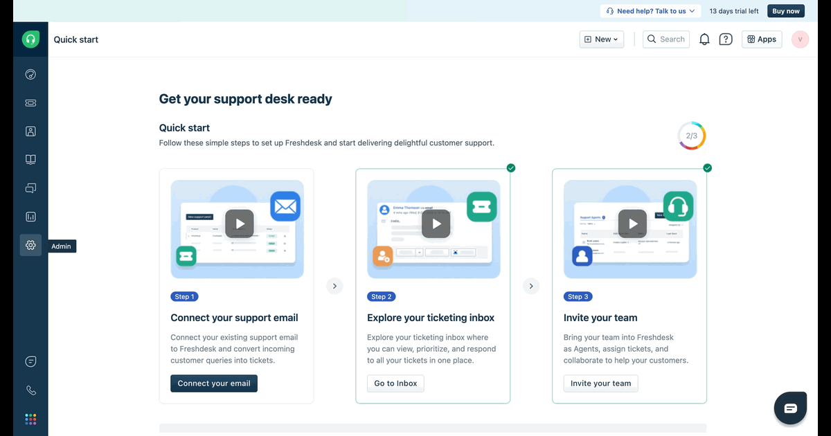 How to Automate Freshdesk screenshot