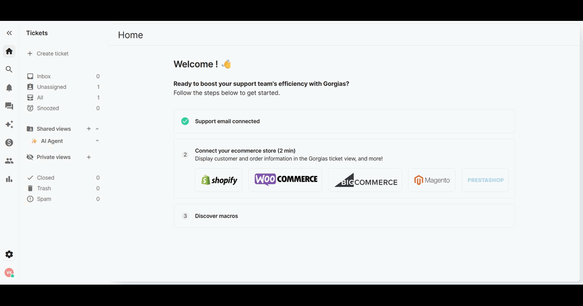 How to set up Autoresponder rules in Gorgias screenshot