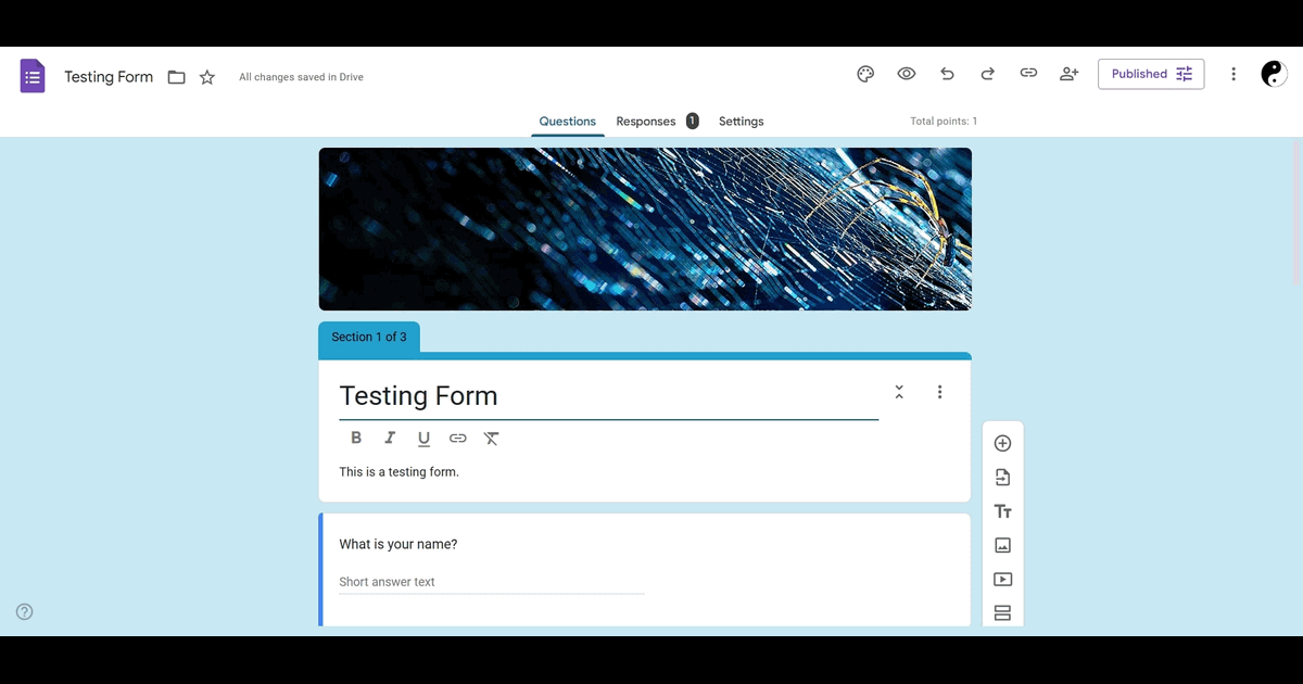 How to Prefill Answers in a Google Form screenshot