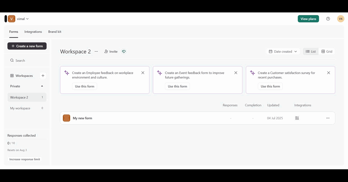 How to Send Typeform Responses to Email screenshot