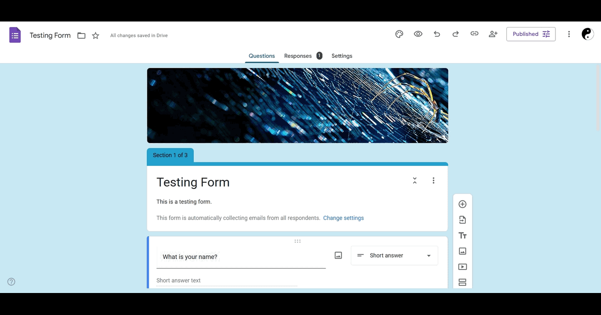 How to Get Email Notifications for New Google Form Responses screenshot