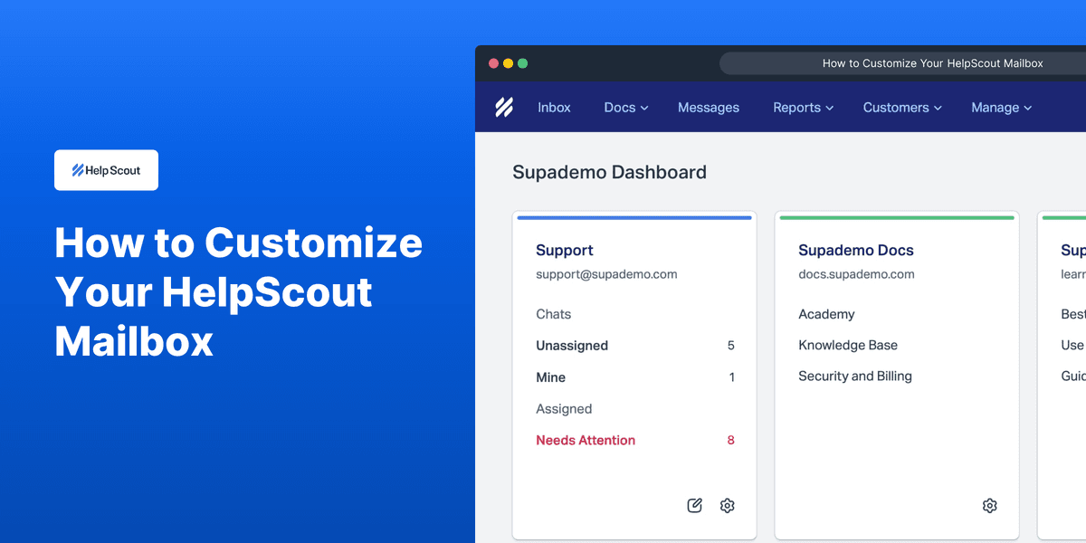 How to Customize Your HelpScout Mailbox screenshot