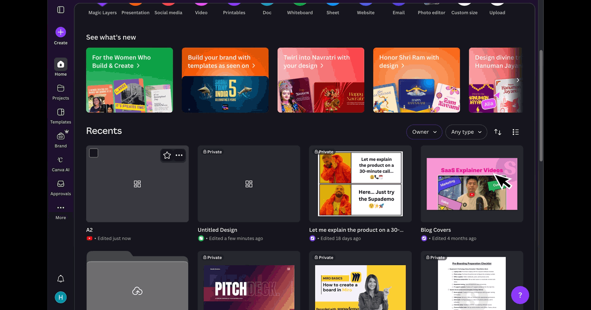 How to Superscript in Canva screenshot