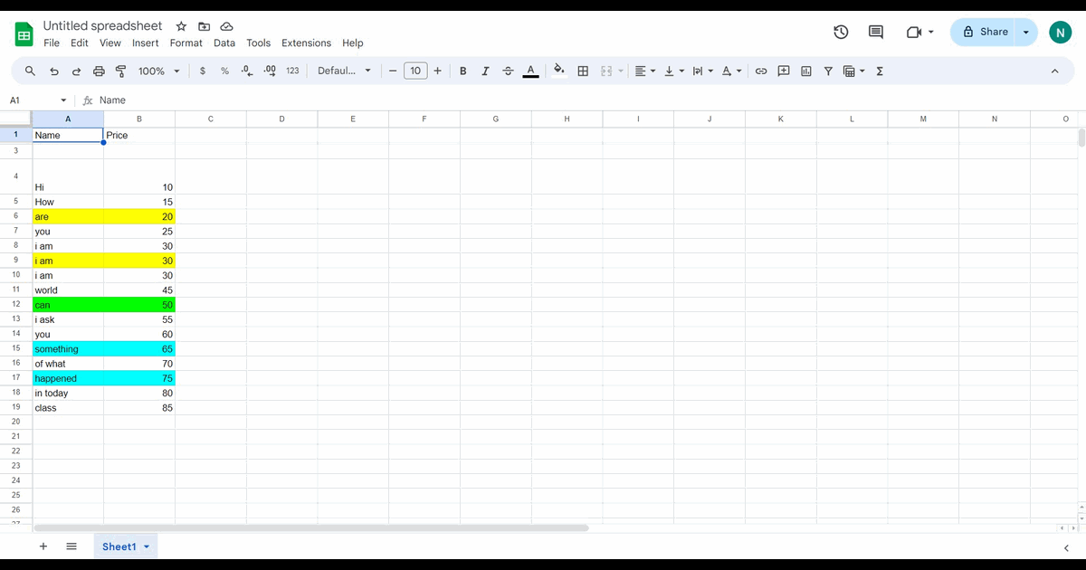 How to lock cells and sheets in Google Sheets screenshot