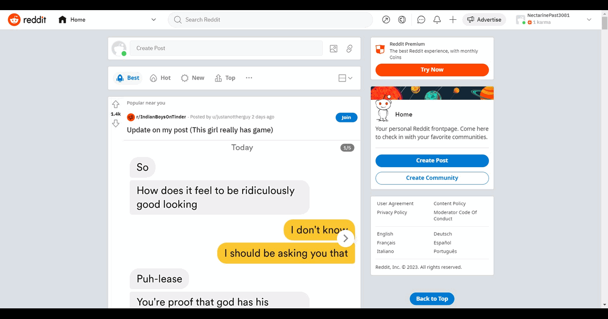 How to change your Reddit Username screenshot