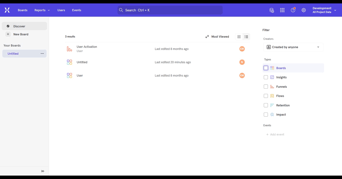 How to invite users to Mixpanel screenshot