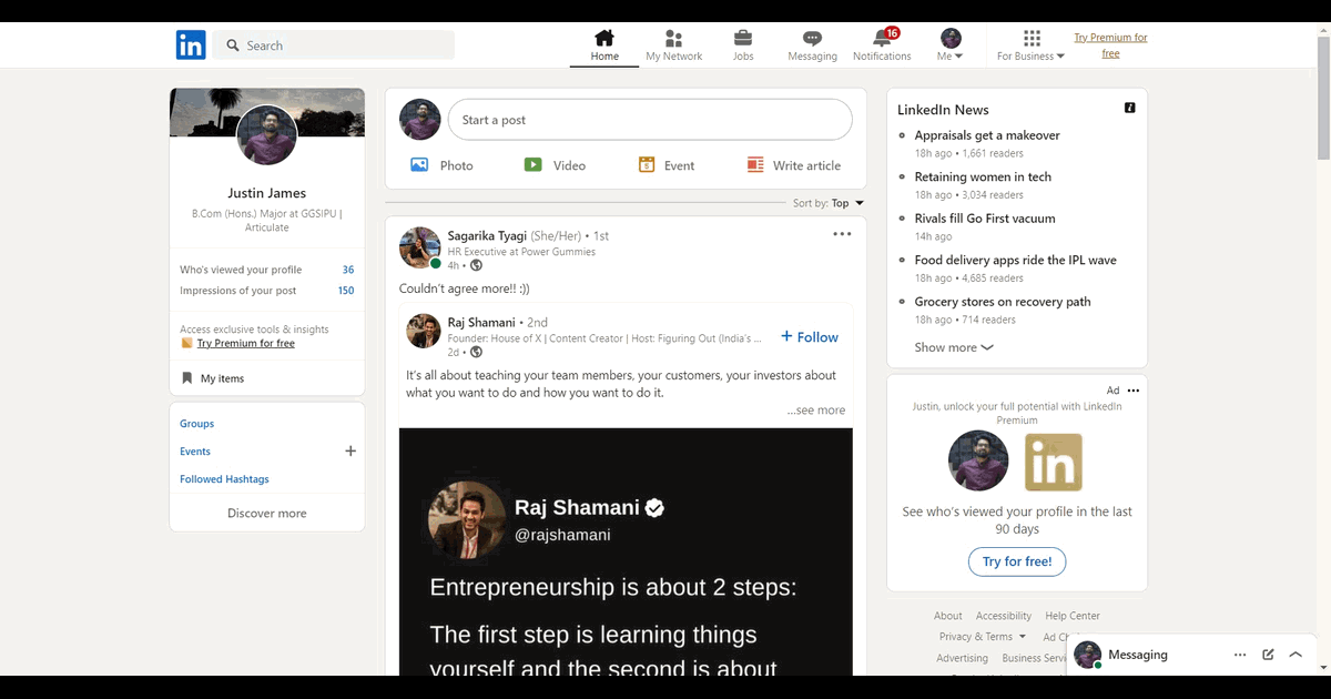 How To Block Someone On LinkedIn screenshot