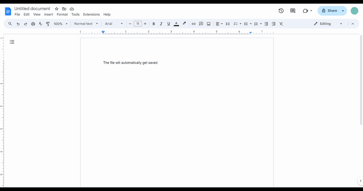 How to reduce margins in Google Docs screenshot