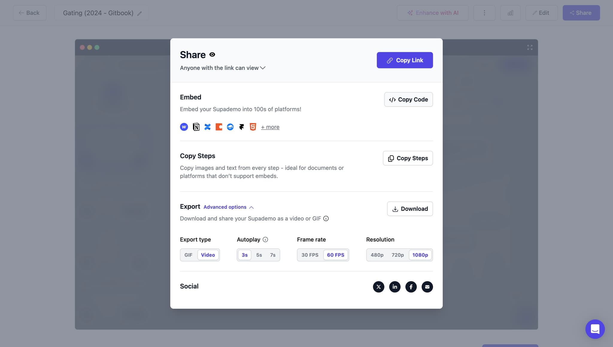 Copy the embed code