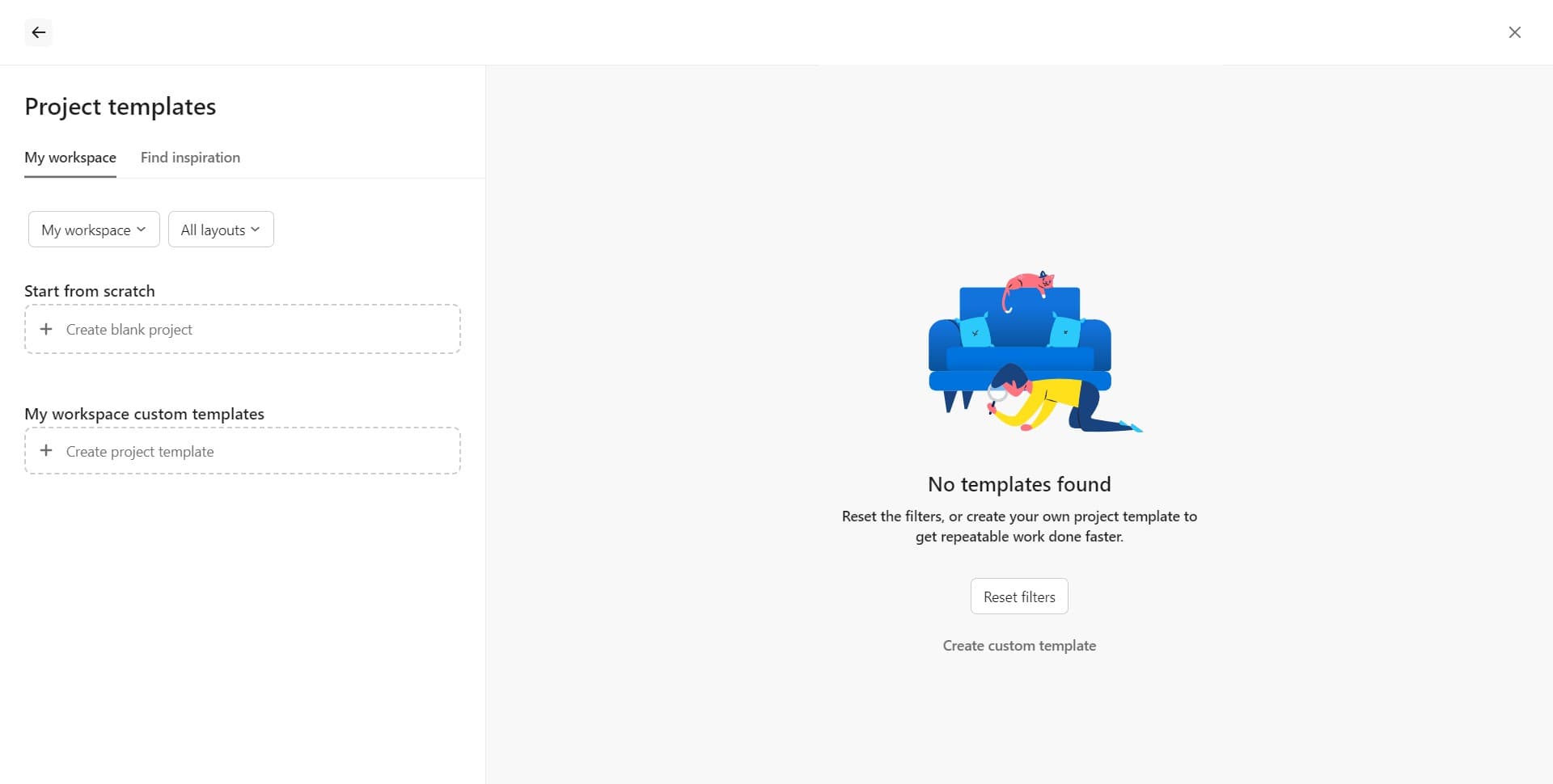 Verify template creation