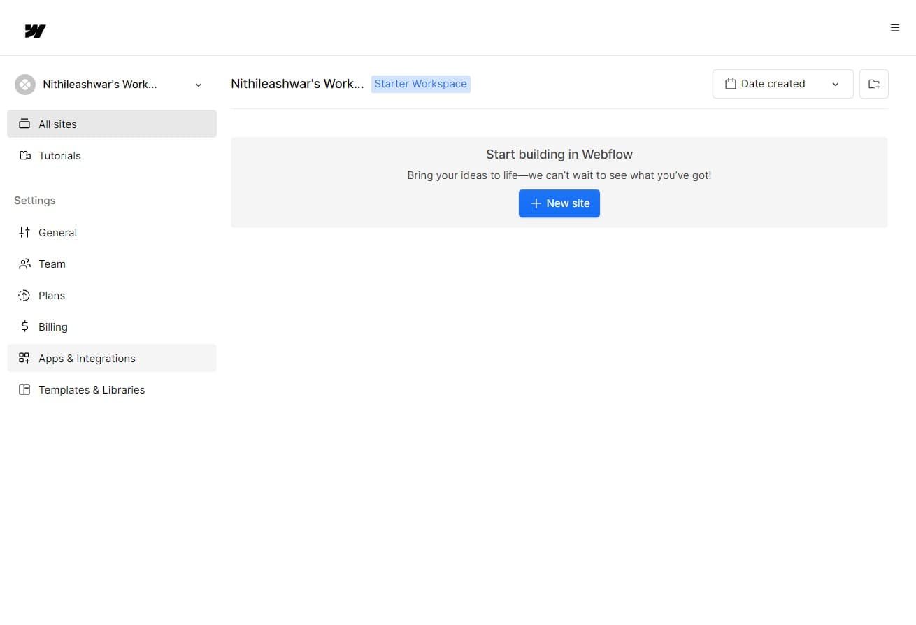 Return to Apps & Integrations