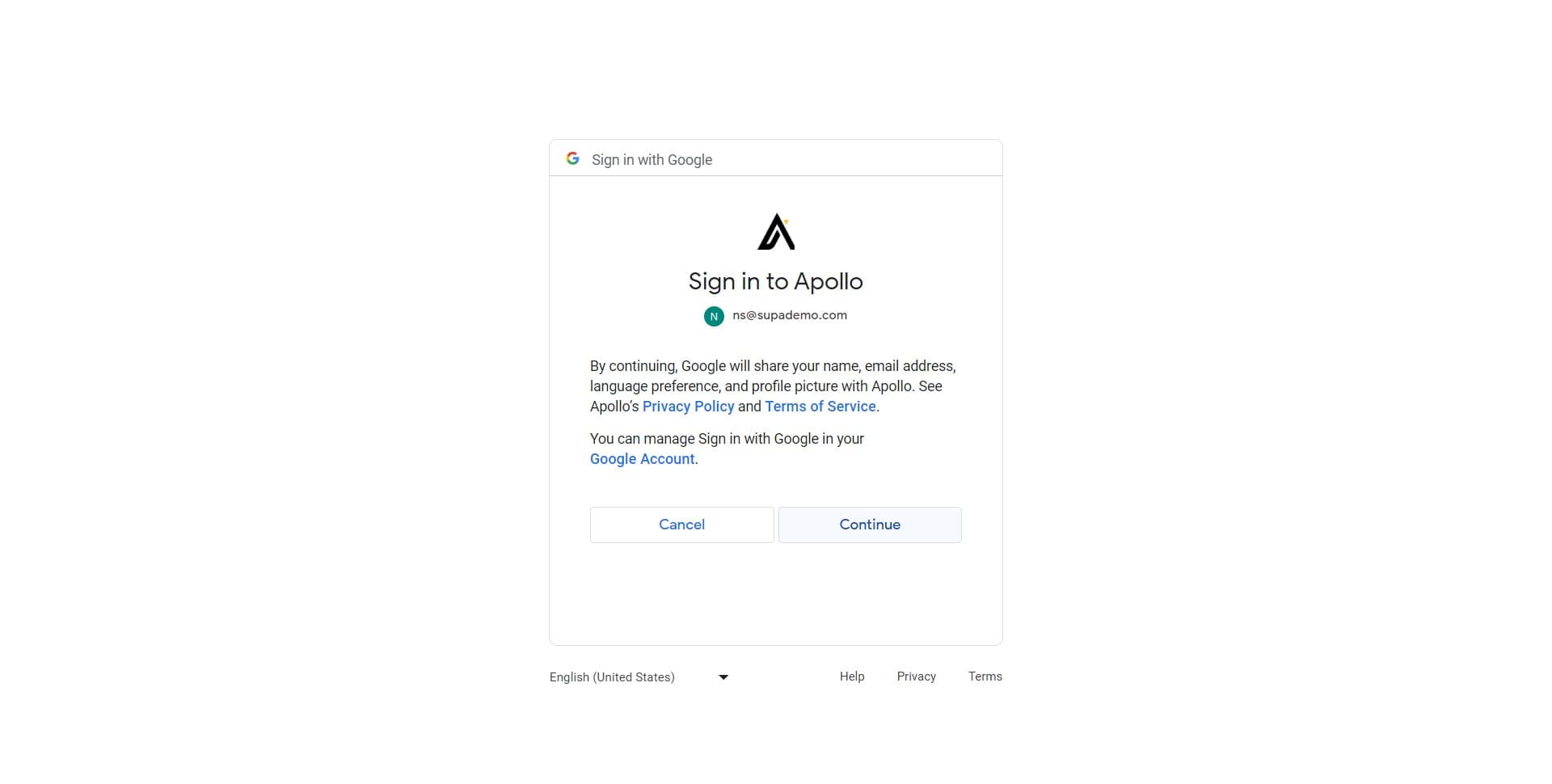 Confirm the mailbox connection