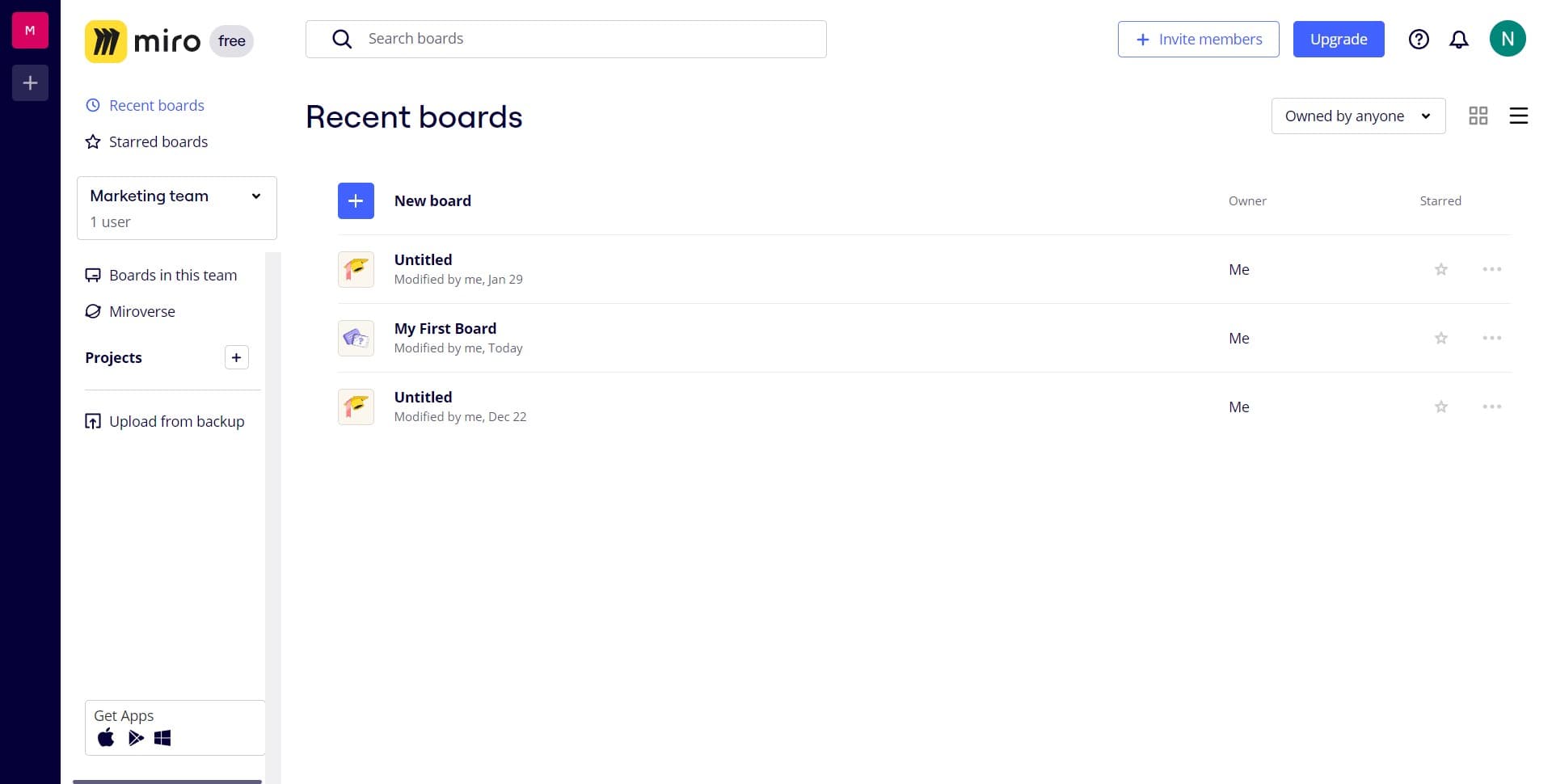 Upload your content