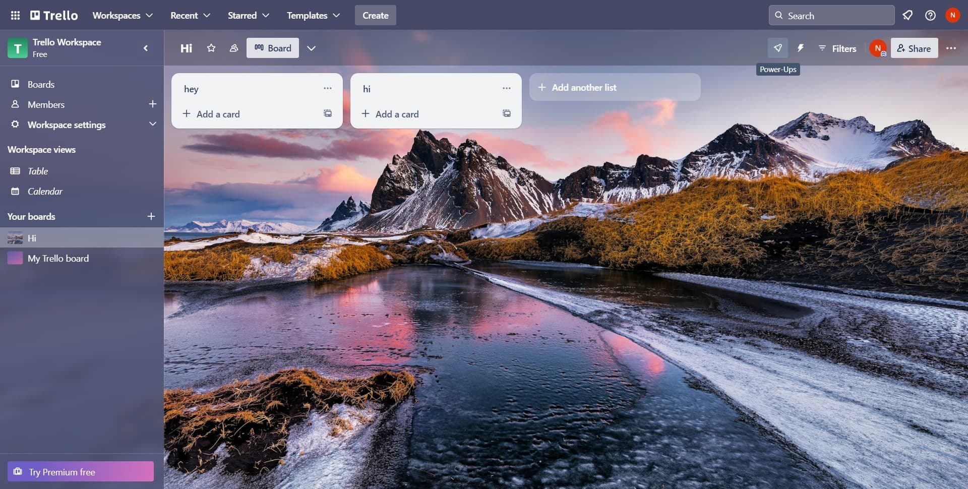 Navigate to the apps section