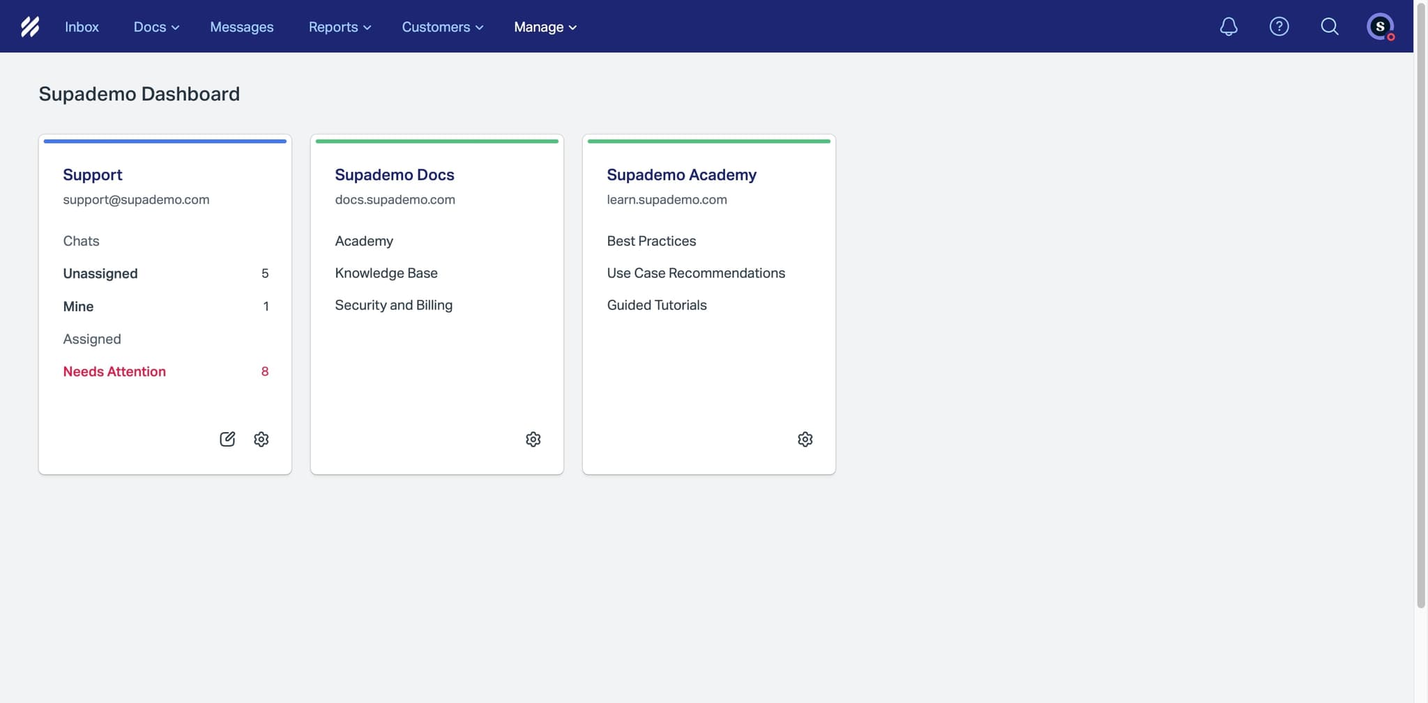 Configure basic mailbox information