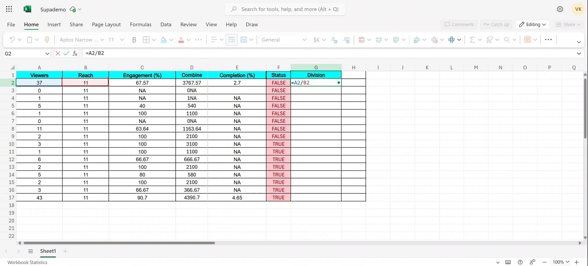 Upload your data