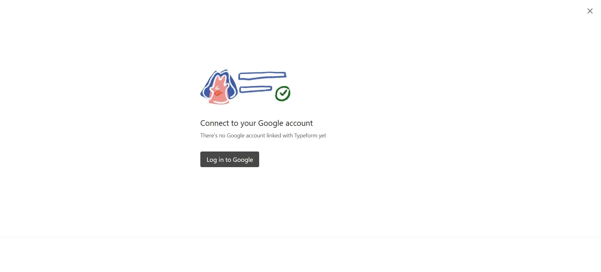 Select or create a Google Sheet