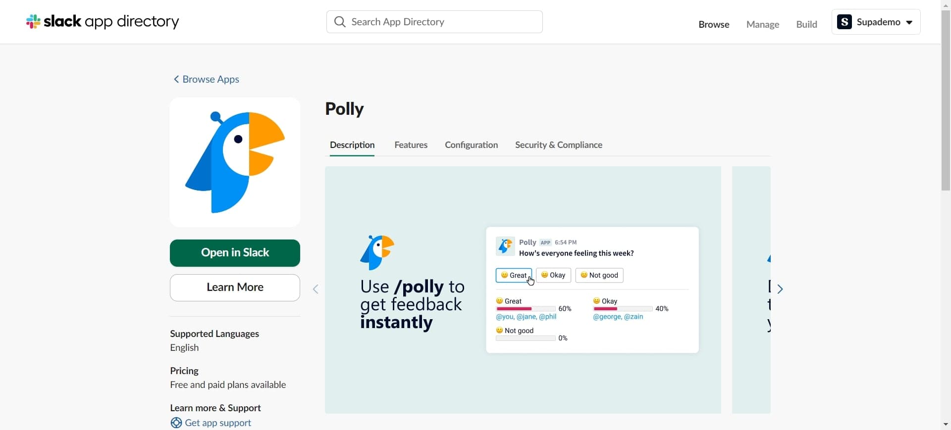 Open in Slack
