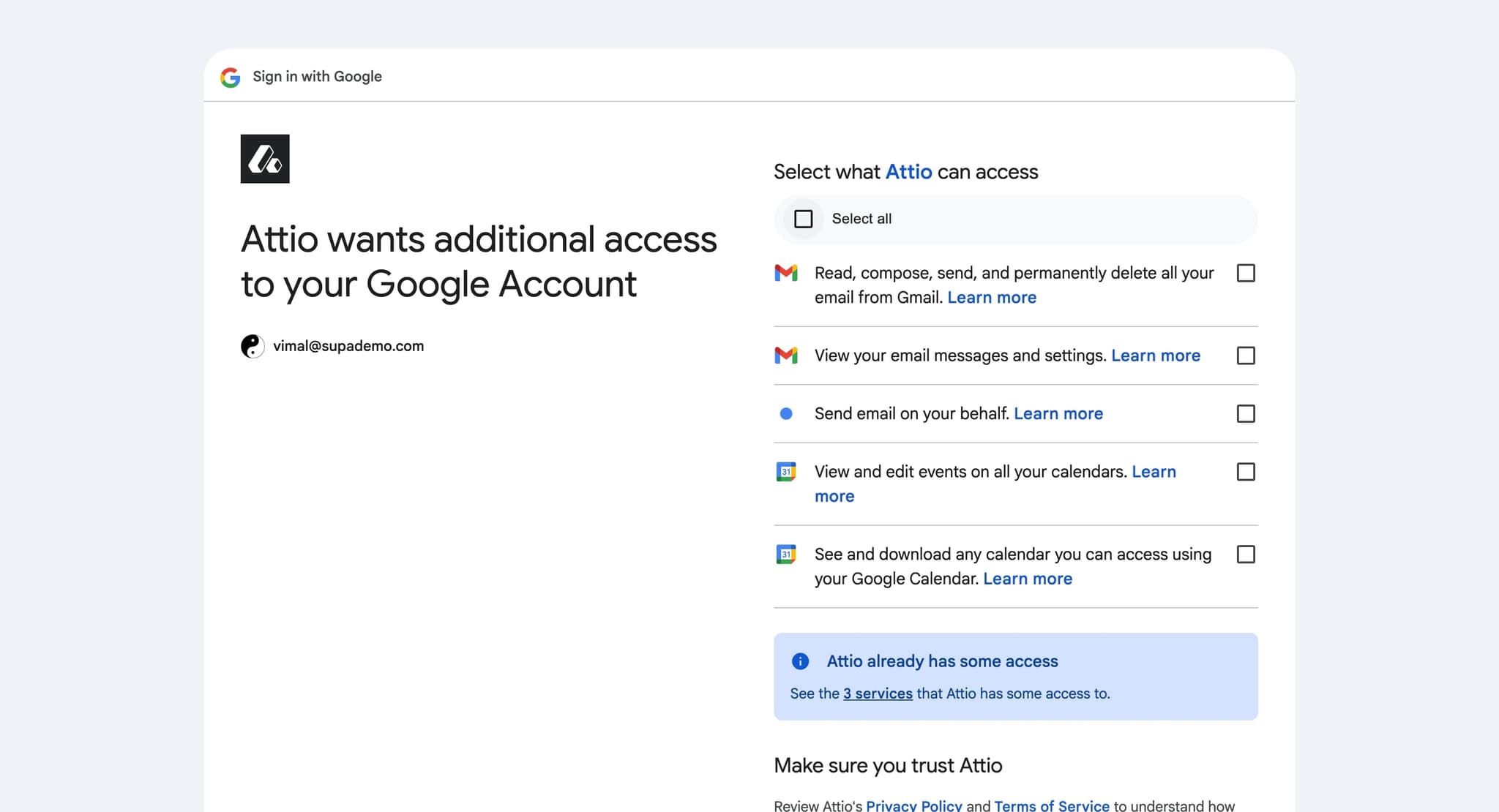 Verify sync status