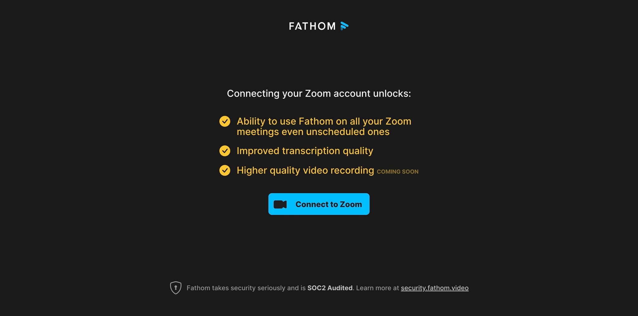 Grant Fathom the required permissions