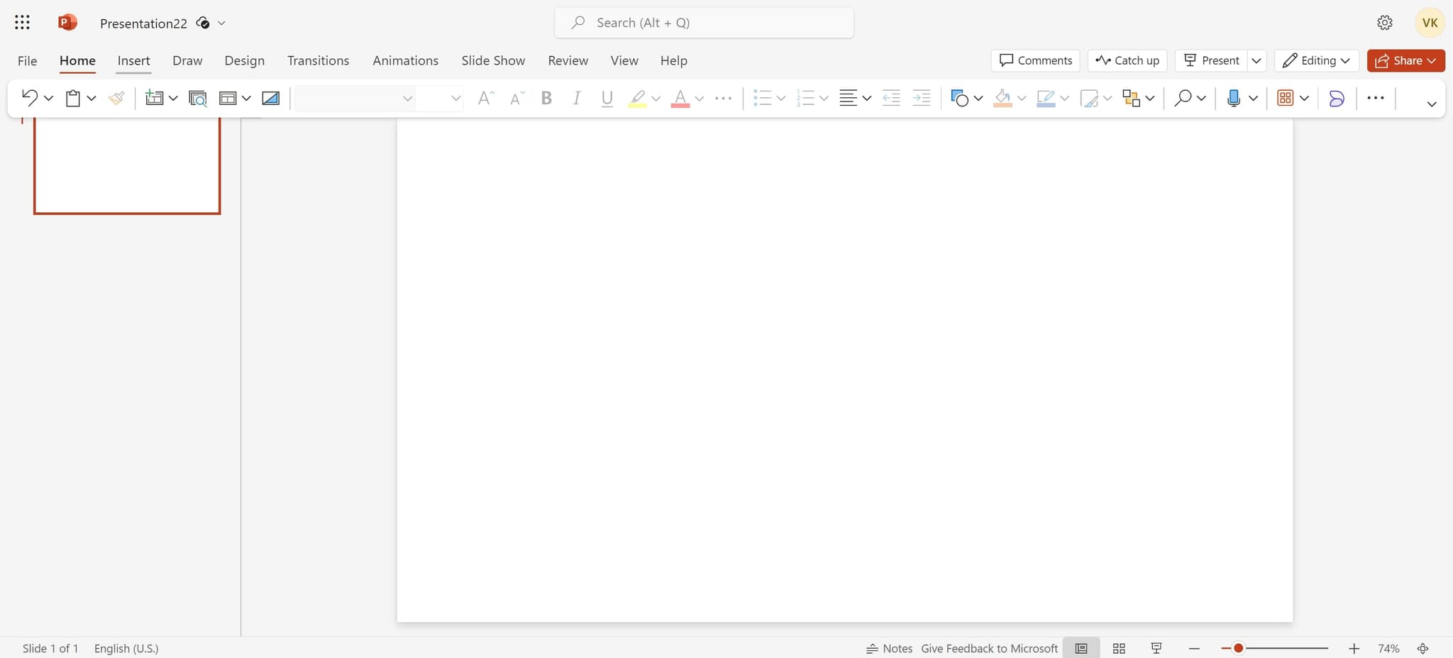 Click on Insert tab