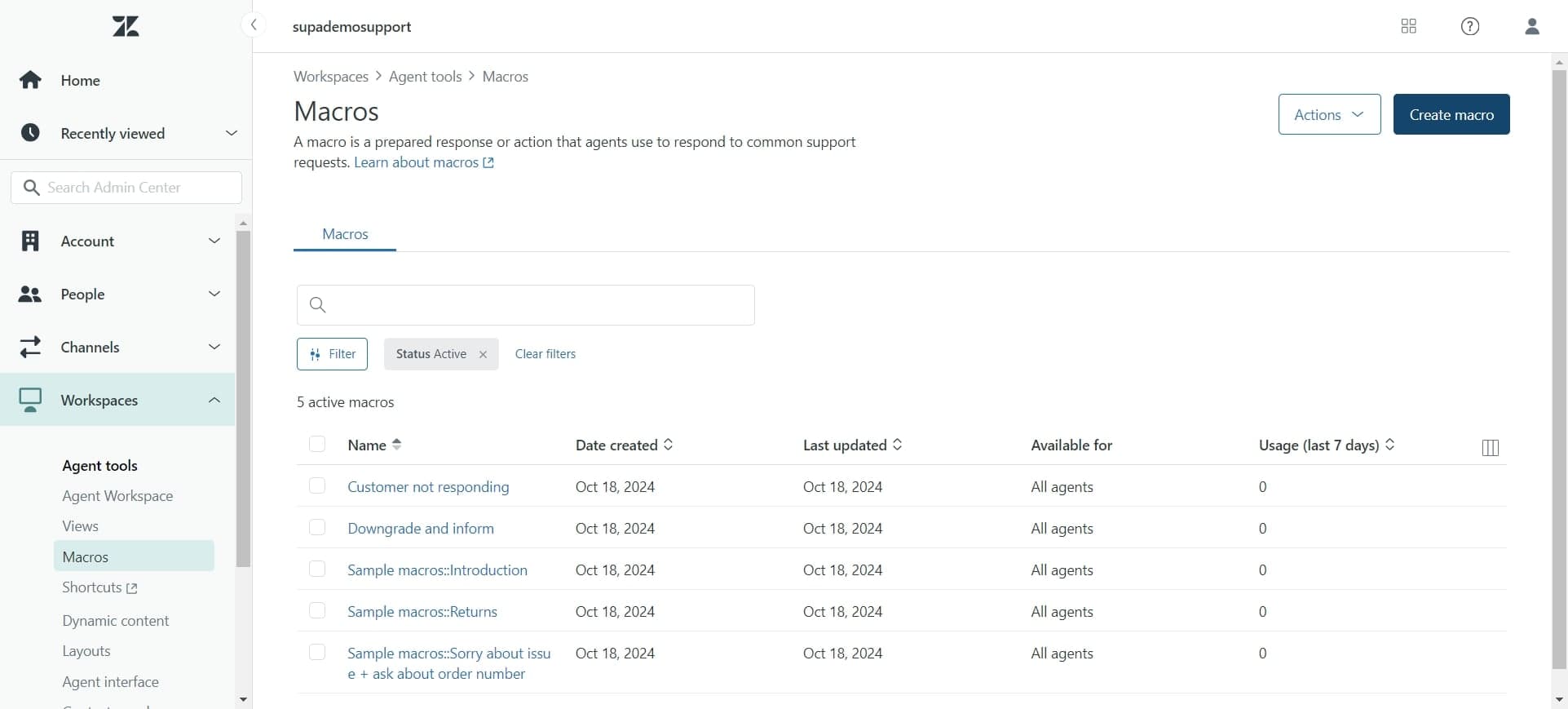 Create a new macro