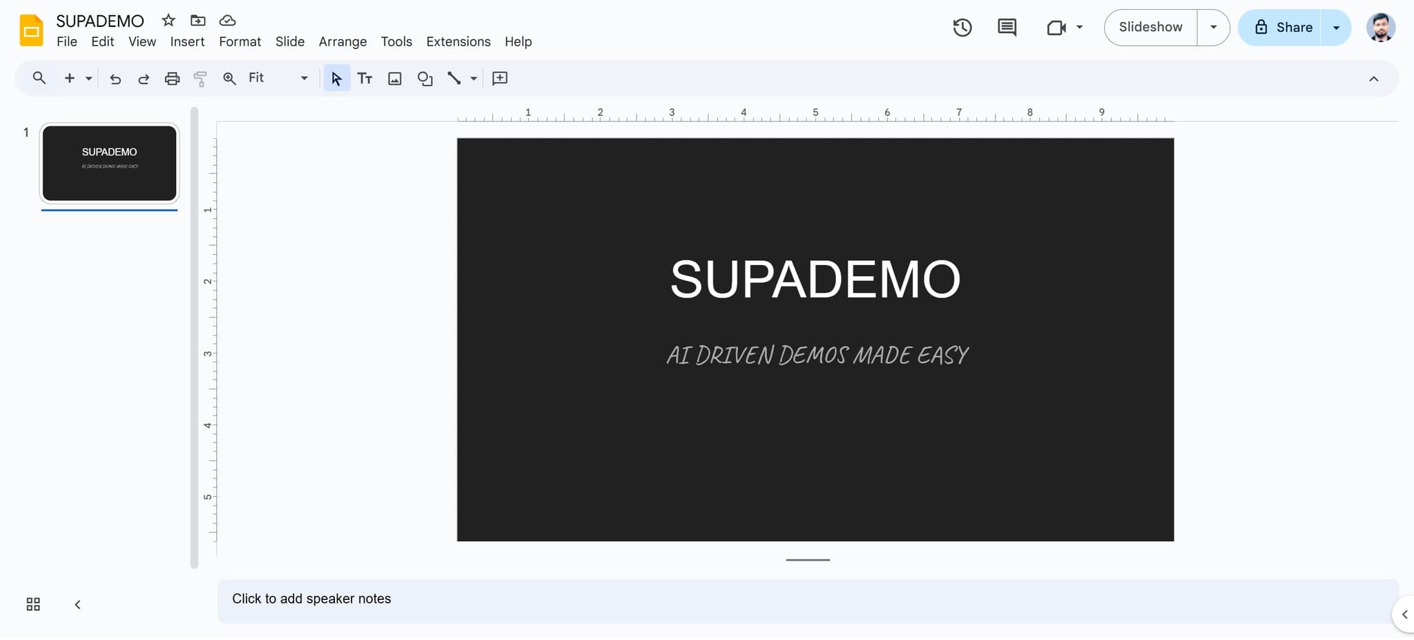 Click on File menu