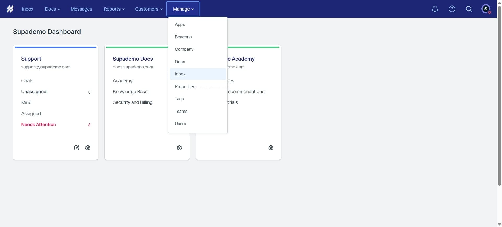Click Create New Inbox
